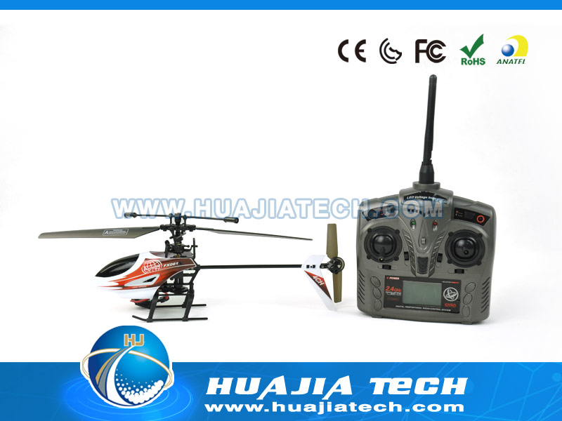HJ101718 - 2.4G 4CH RC Single-Propeller Helicopter