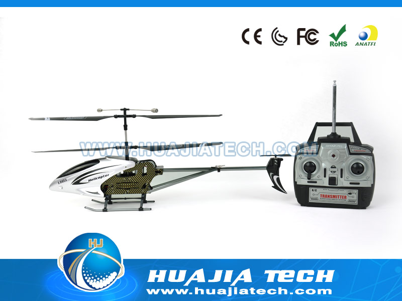 HJ104136 - 3.5CH with gyro colorful Alloy helicopter