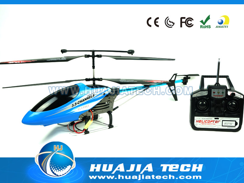 HJ109072 - 3.5CH RC Alloy Helicopter With Gyro