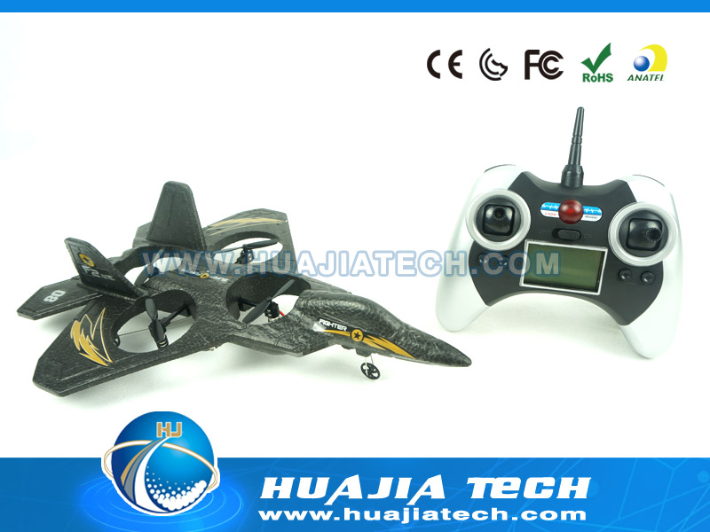 HJ109097 - 2.4G 4CH RC F22 Battleplane With Gyro