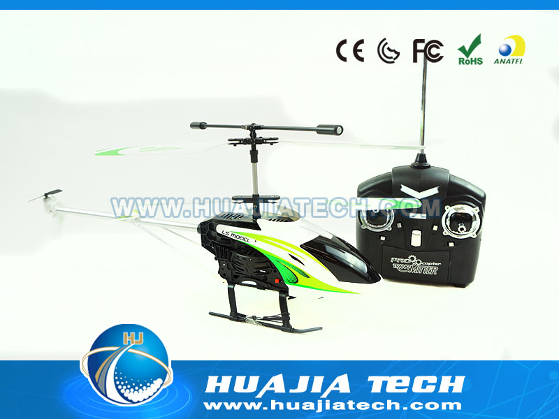 HJ117975 - 3.5CH RC Alloy Helicopter With Gyro With Steering Gear