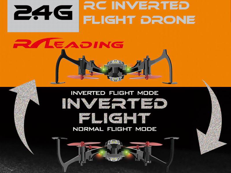 RC107 - 2.4G 4CH RC Drone with 6-axis gyroscope with Inverted flight function